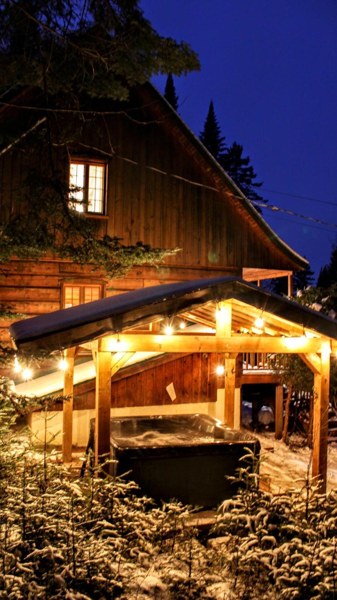 Des Sources Gazebo Panoramique Holiday home Saint-Faustin